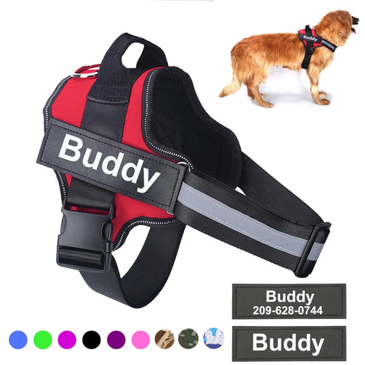 FreedomPaws No-Pull Dog Harness w/ Free Personalized Patch